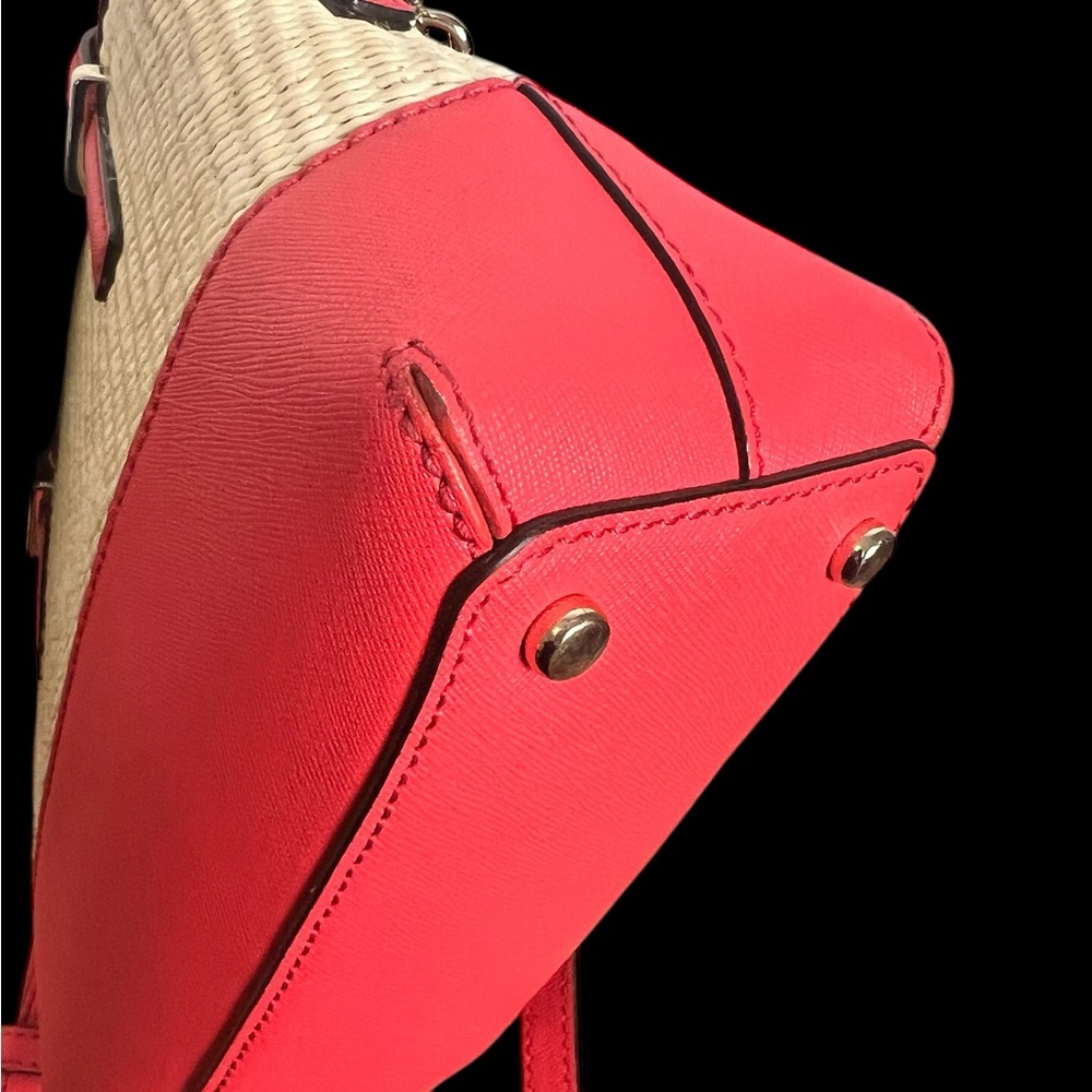 Kate Spade Cedar Street Straw Small 2-Way Bag & Dust Bag   (A453) - Picture 8 of 15